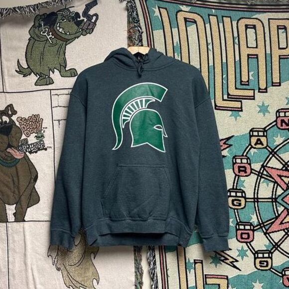 College - NCAA Other - 2000's Michigan State University Spartans College Hoodie